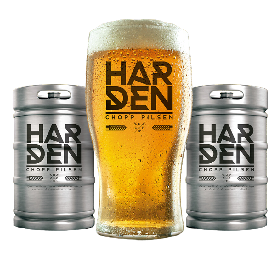 barril de chopp harden